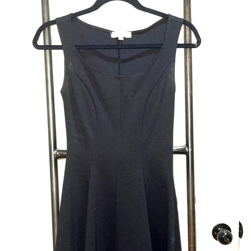 Little Black Dress that flairs at the bottomg